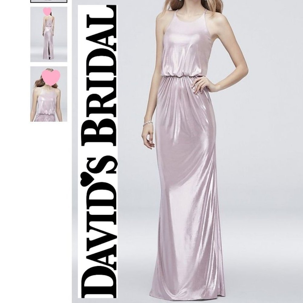 Dusty Rose Maxi Dress. Size 0.